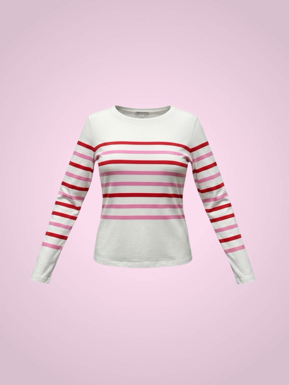 ❤️🎀❤️VINEYARD VINES🎀Size M🎀Boatneck Stripe Top🎀Pink Red White🎀Preppy Chic❤️🎀❤️